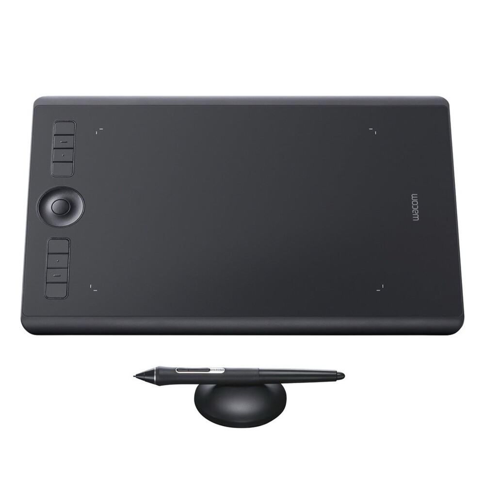 Wacom Intuos Pro PTH-660 Graphics Tablet USB/Bluetooth Black w/ Pen & Stand